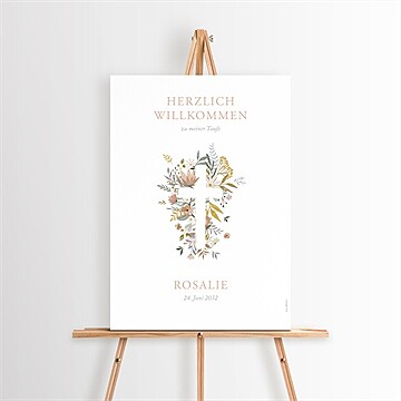 Willkommensschild Taufe ref. N260508