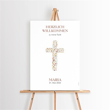 Willkommensschild Taufe ref. N260506