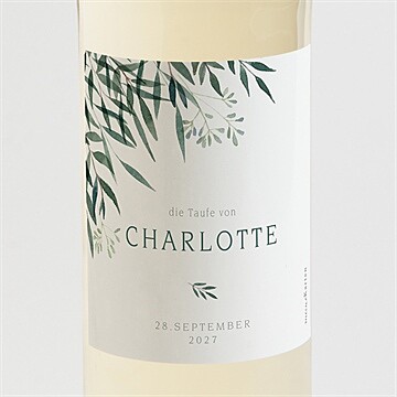 Flaschenetikett Taufe ref. N3002180