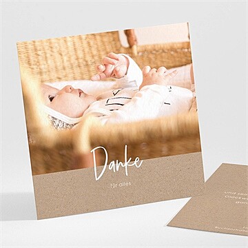 Dankeskarte Geburt Ref. N301630