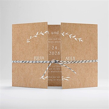 Hochzeitseinladung Ref. N70185