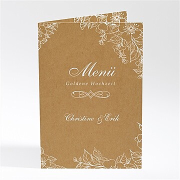 Menükarten Hochzeitsjubiläum Ref. N401913