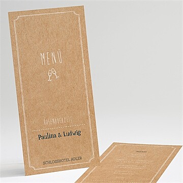 Menükarten Hochzeitsjubiläum Ref. N221344