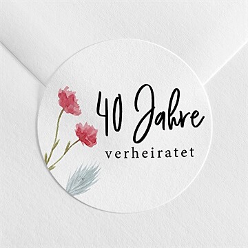 Aufkleber Hochzeitsjubiläum Ref. N3602174