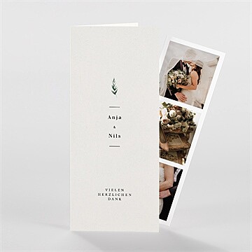Dankeskarte Hochzeit Ref. N981202