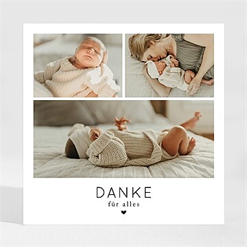 Dankeskarte Geburt Ref. N35061