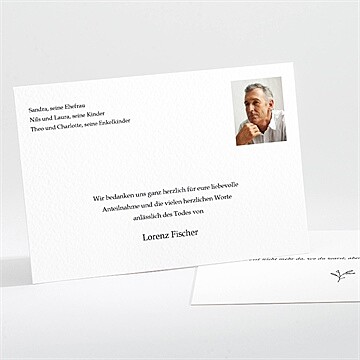 Trauerdanksagung Ref. N111375