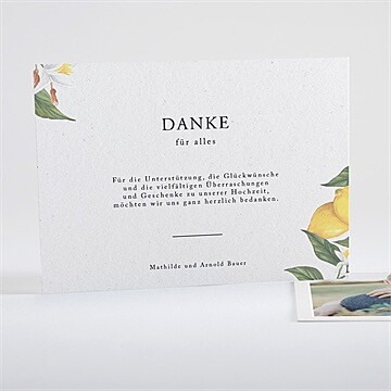 Dankeskarte Hochzeit ref. N15164