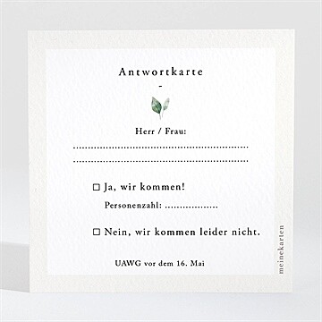 Antwortkarte Hochzeit ref. N3002015