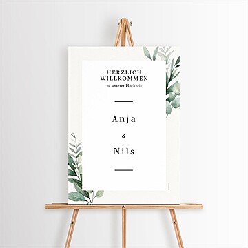 Willkommensschild Hochzeit ref. N260218