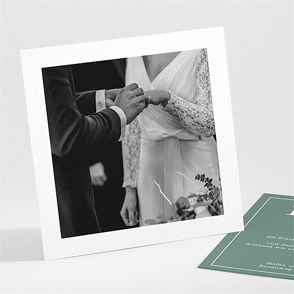 Dankeskarte Hochzeit Polaroid der Liebe ref.N301164