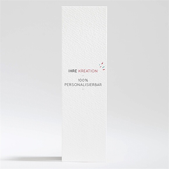 Dankeskarte Hochzeit Blanco - 5,3x19,4cm (N200351) ref.N200351