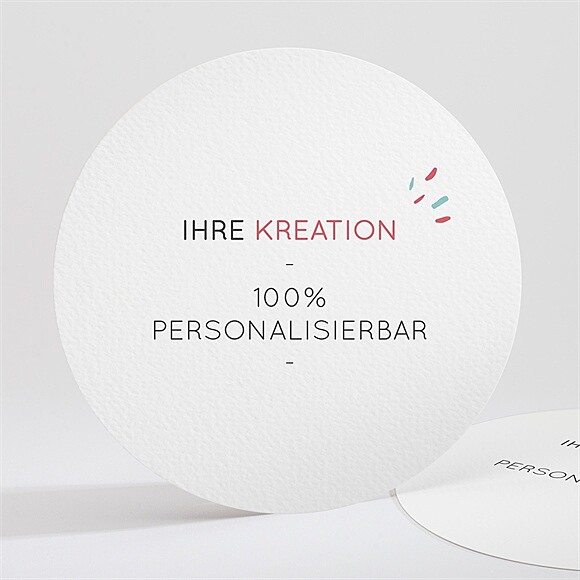 Menükarte Kommunion Blanco - Rund*13,5cm (N321146) ref.N321146