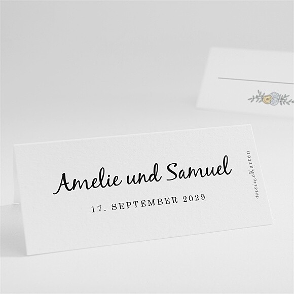 Tischkarte Hochzeit Liebespaar ref.N440790