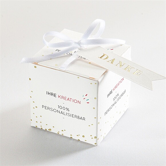 Geschenkbox Kommunion Blanco-Gold ref.N340402