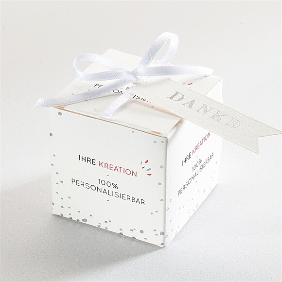 Geschenkbox Kommunion Blanco-Silber ref.N340506