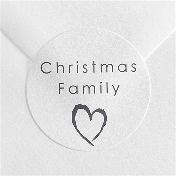 Sticker Weihnachten Christmas Family ref.N360405