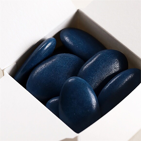 Zuckermandeln Schoko-Dragées dunkelblau ref.AD5608