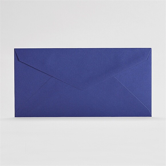 Briefumschläge Blau 22x11cm (Standard Quer) ref.B07NavyBlau