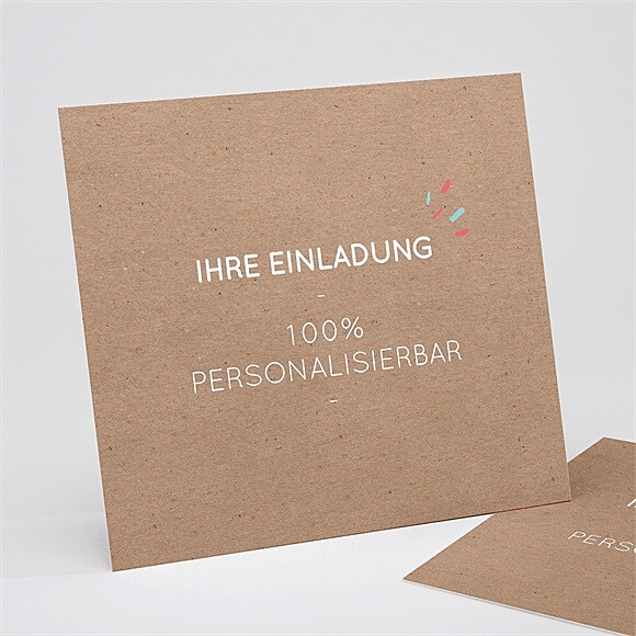 Einladung Kommunion Kraft - 15x14cm (N311295) ref.N311295