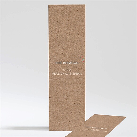 Dankeskarte Kommunion Kraft - 5,3x19,4cm (N201408) ref.N201408