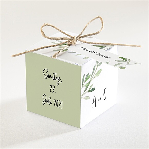 Geschenkbox Hochzeit Olivenbaum ref.N340385