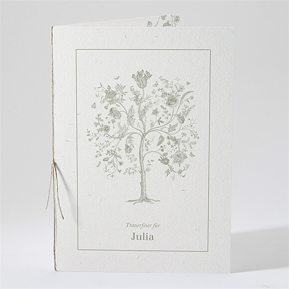 Kirchenheft Trauer Baum des Lebens ref.N491634