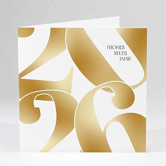 Weihnachtskarte Glänzendes Jahr ref.N451678
