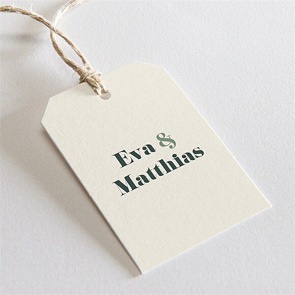 Geschenkanhänger Hochzeit Salbeigrün ref.N2911170