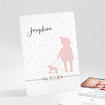 Faire-part naissance poésie enfantine