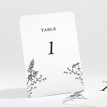 Numéro de table mariage réf. N211491