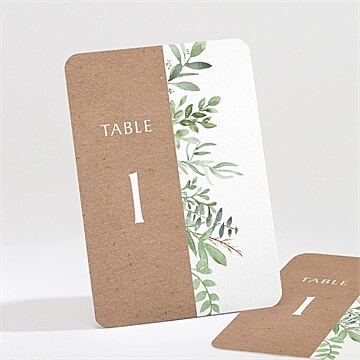 Numéro de table mariage love power