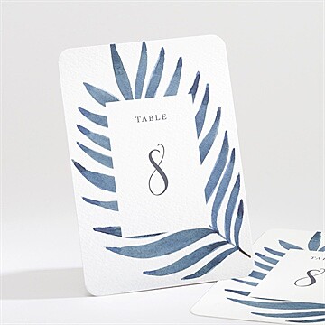 Numéro de table mariage evasion