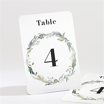 Numéro de table mariage réf. N211534