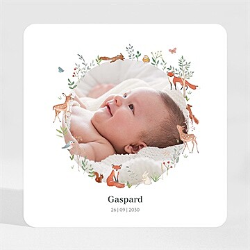 Carte magnet - carré