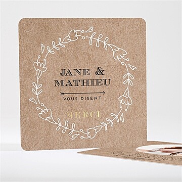 Remerciement mariage réf. N351426