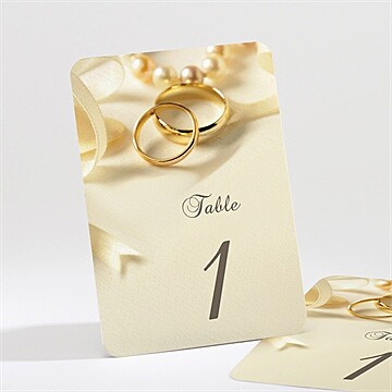 Numéro de table mariage réf. N211670