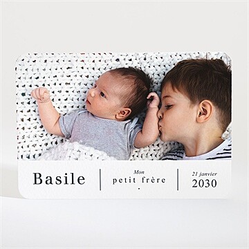 Faire-part naissance joli frère