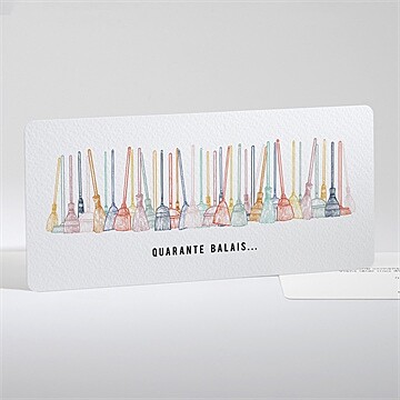 Invitation anniversaire réf. N131163