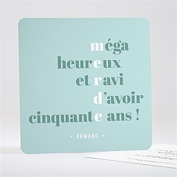 Invitation anniversaire réf. N351617