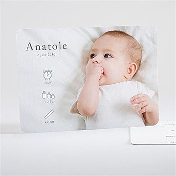 Faire-part naissance réf. N15166
