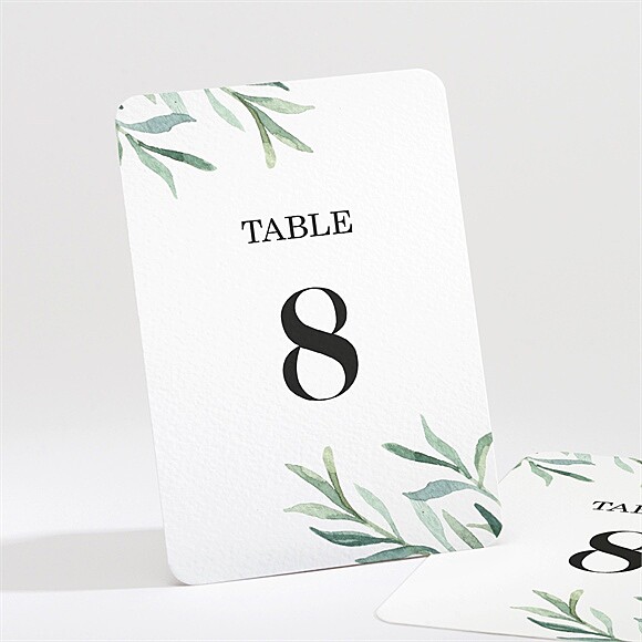 Numéro de table mariage A la Folie ! réf.N211532
