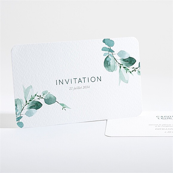 Carton d'invitation mariage Grande Esquisse réf.N161260