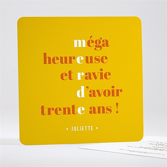 Invitation anniversaire 30 ans humour réf.N351615