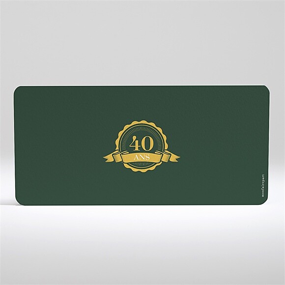 Dos de l'invitation