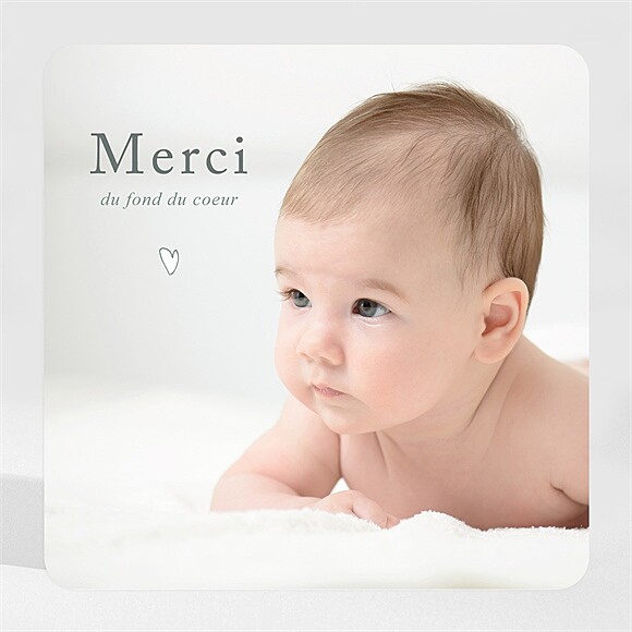 Remerciement naissance Adorables pictos réf.N3002221