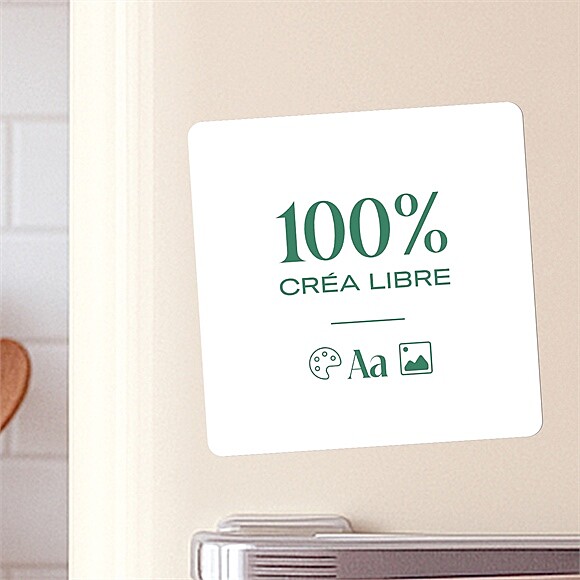 Faire-part naissance Vierge 100% magnet réf.N35067