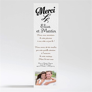 Remerciement mariage enfin le jour j est arrivé !