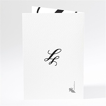 Menu mariage enfin le jour j est arrivé ! - Dos du menu