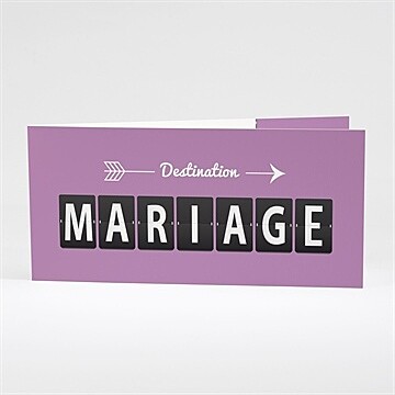 Faire-part mariage destination mariage